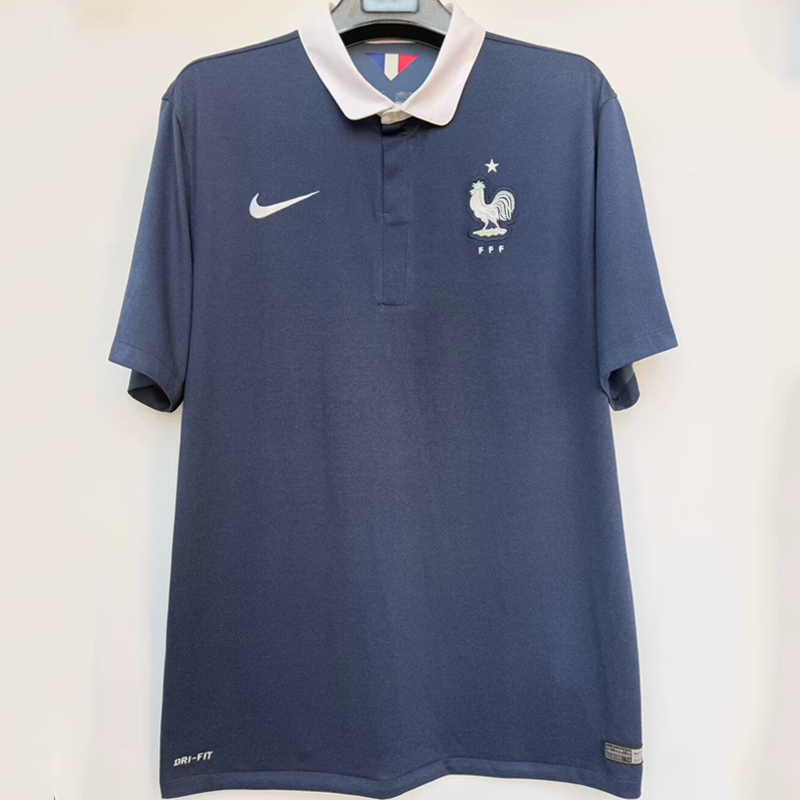 2014 France home retro jersey