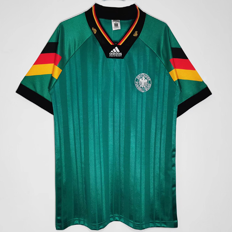 1992 Germany Away  jersey retro shirt