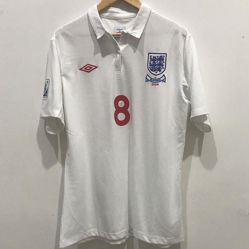 2010 England home retro jersey