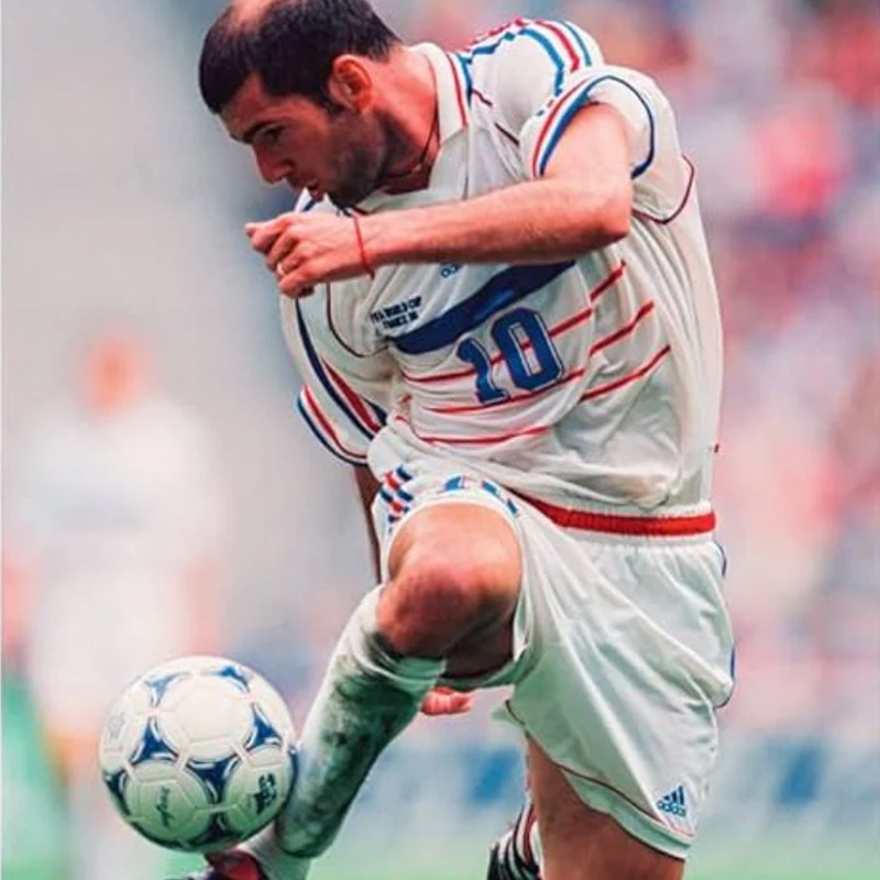 1998 France away retro jersey