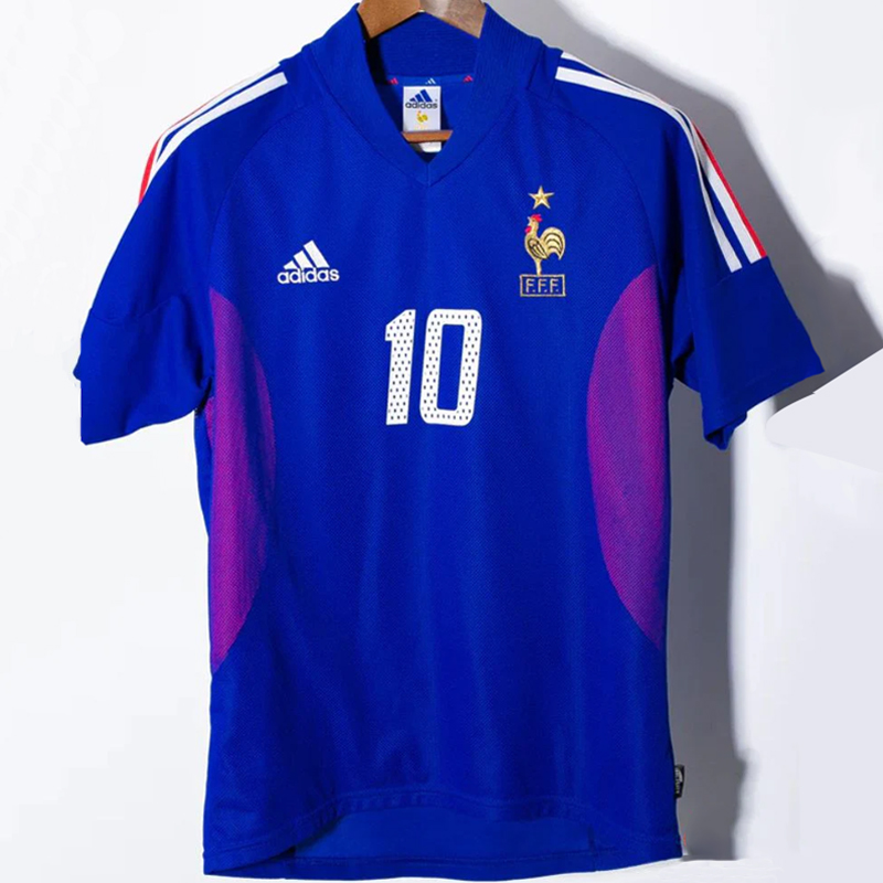 2002-2004 France home retro jersey