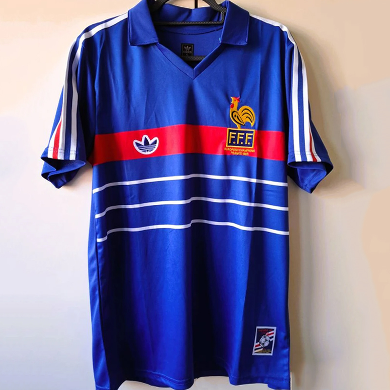1984 France home retro jersey