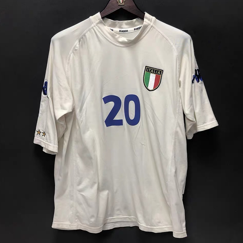 2000-2001 Italy Away  retro jersey
