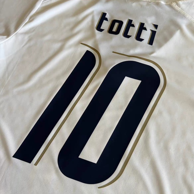 2006 Italy Away  retro jersey