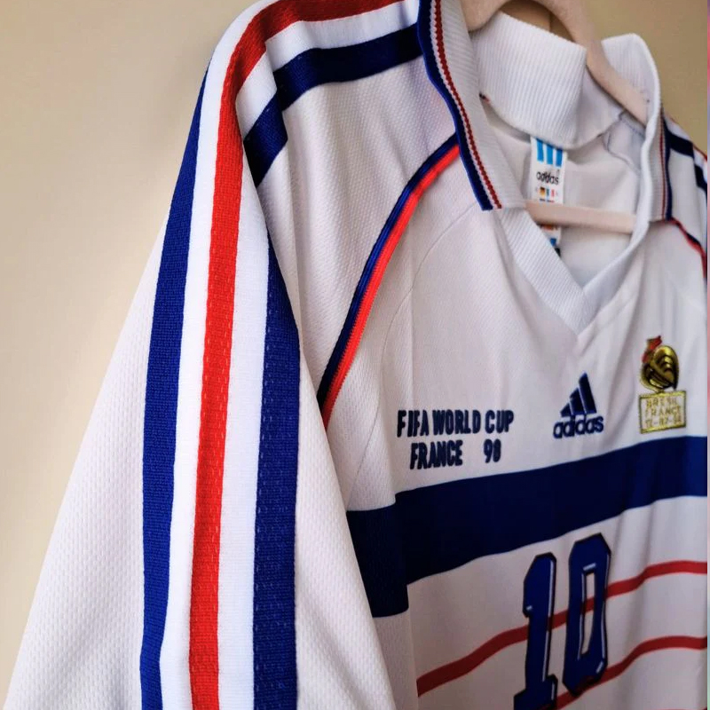 1998 France away retro jersey