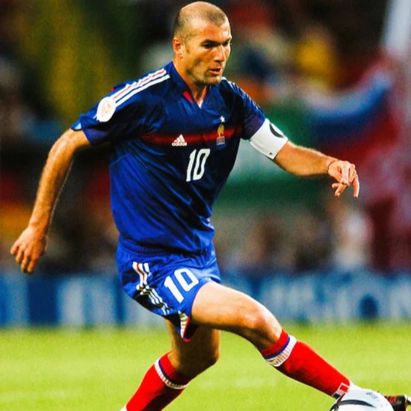 2004 France Home  retro jersey