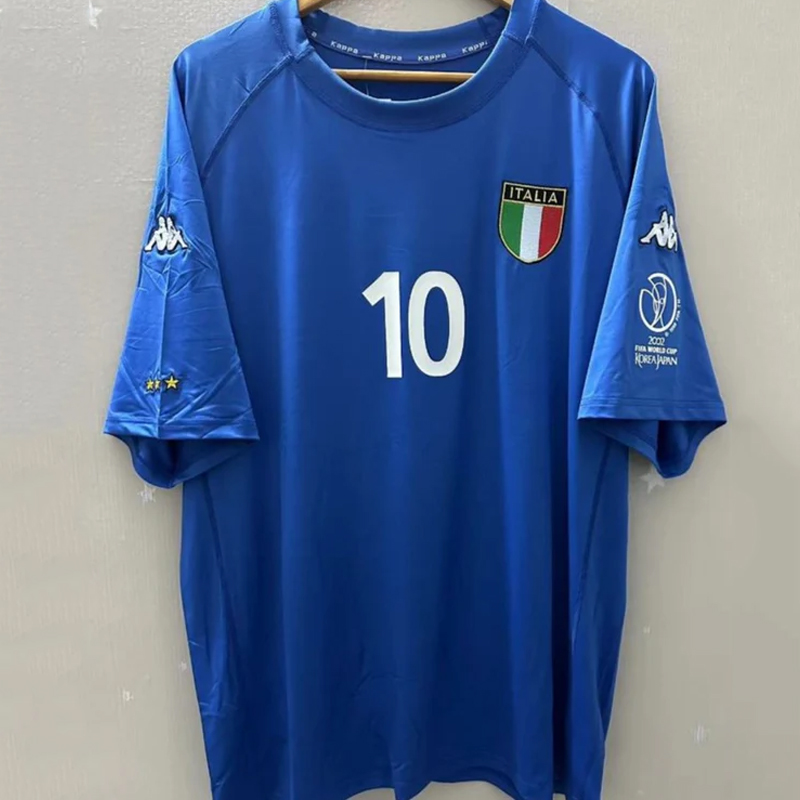2002 Italy Home retro jersey