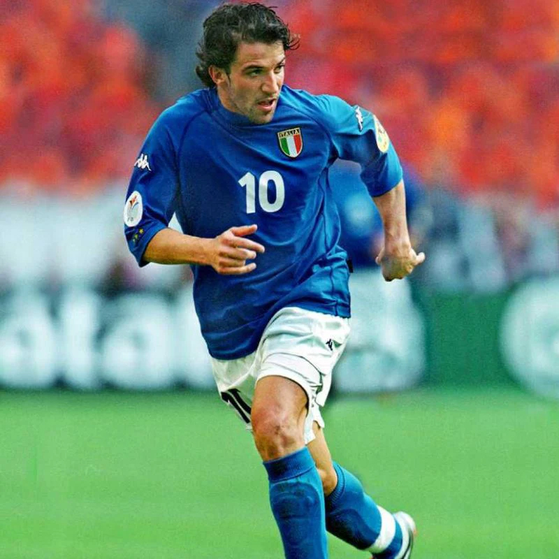 2000-2002 Italy Home  retro jersey