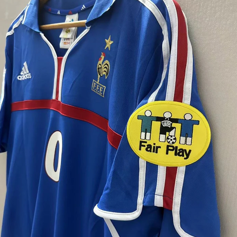 2000 France Home retro jersey