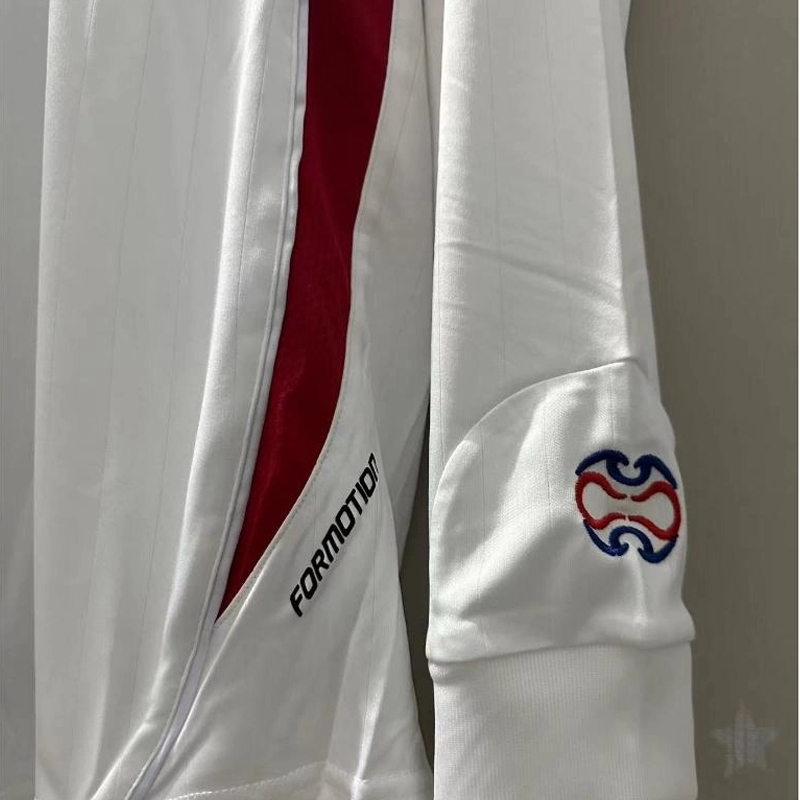 2006 France away retro jersey Long sleeve