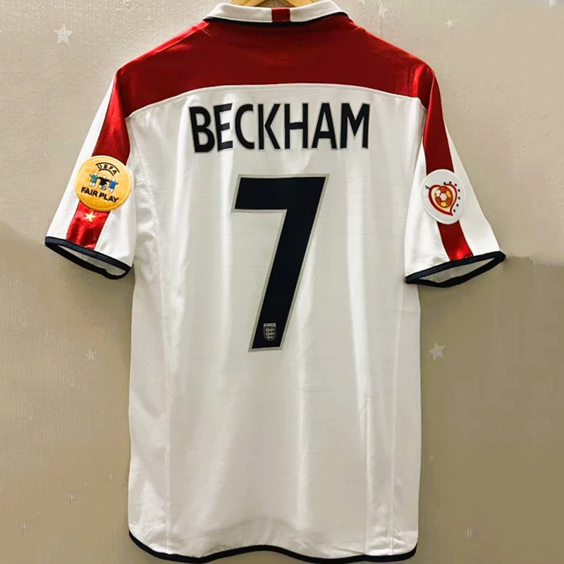 2004 England home retro jersey