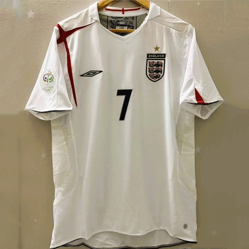 2006-2007  England home retro jersey