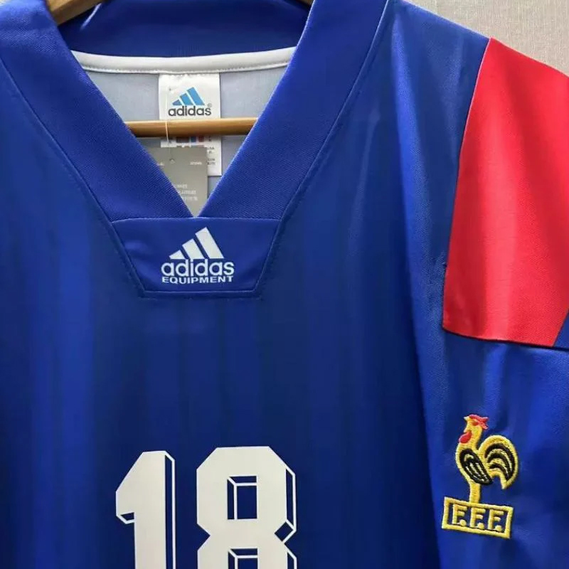1992-1993 France home retro jersey