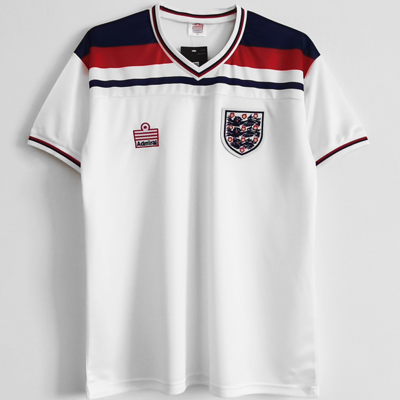 1982 England home retro jersey
