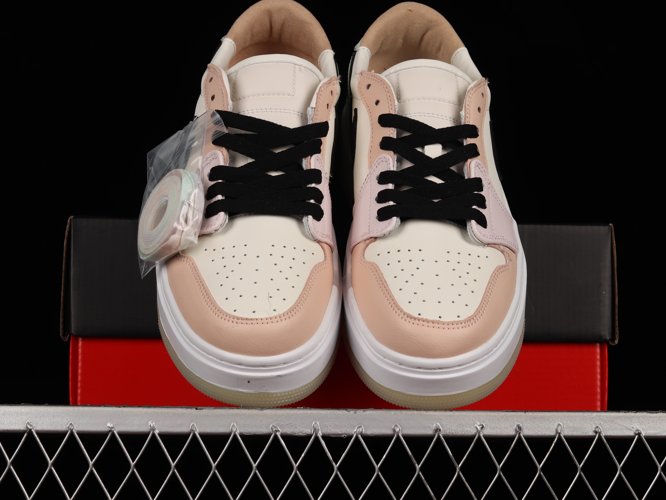 AJ 1Elevate Low SE Wolf Grey Little AJ Thick soled retro basketball shoes DH0999-101 35.5-45
