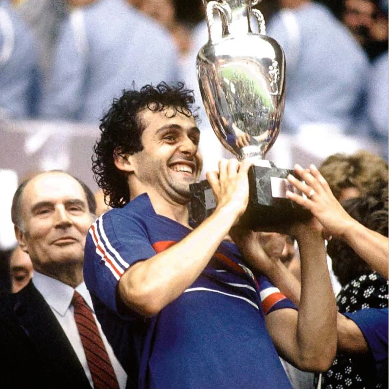 1984 France home retro jersey