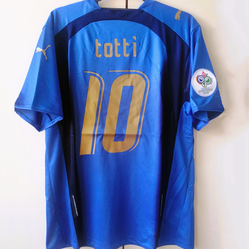 2006 Italy Home retro jersey