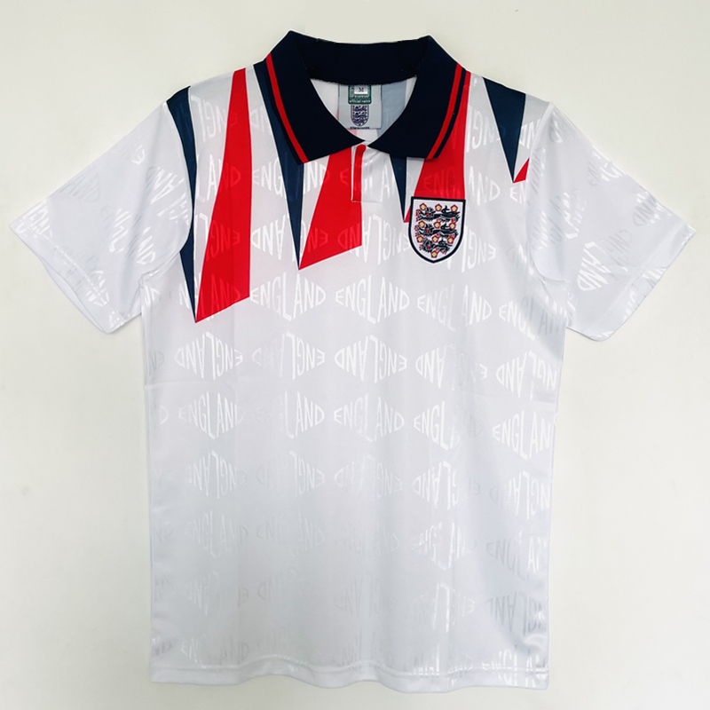 1992 England home retro jersey