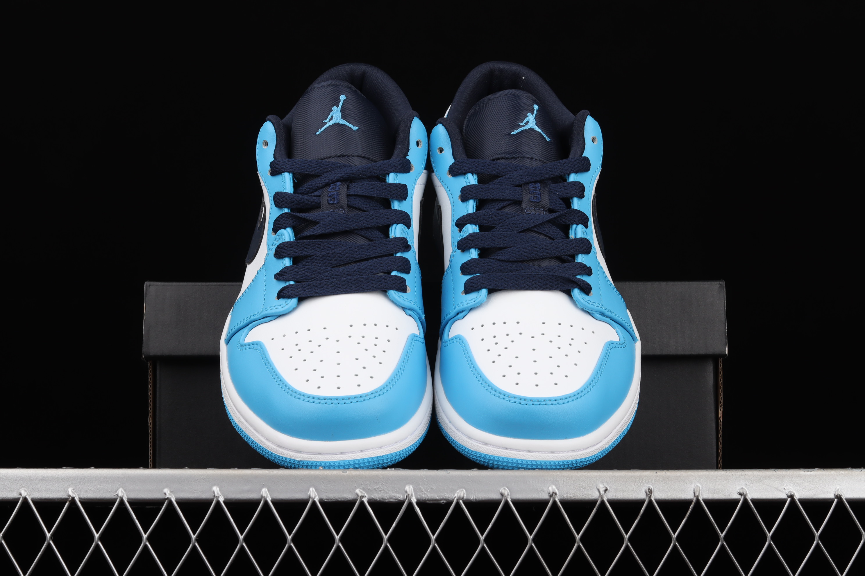 AJ1 North Carolina Blue Low Top Culture casual sports shoes 553558-144 35.5-45