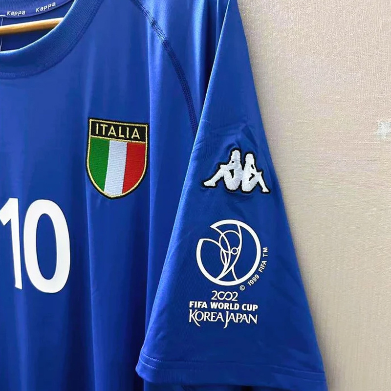 2002 Italy Home retro jersey