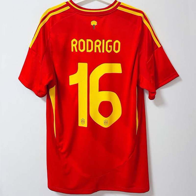 2024 Spain Home Jersey Player edition