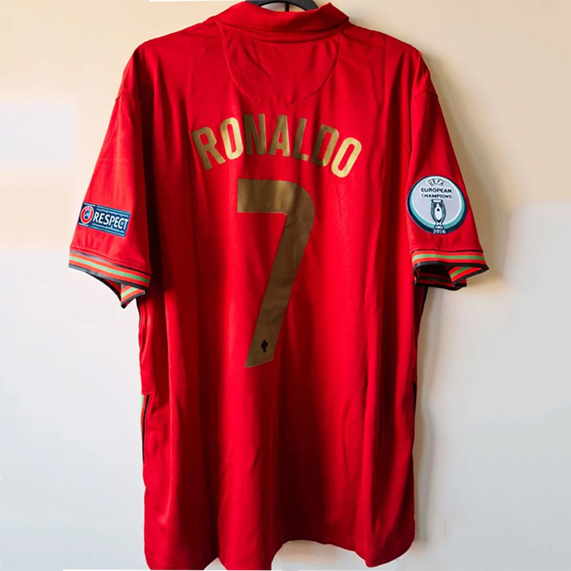 2020 Portugal Home Retro Jersey