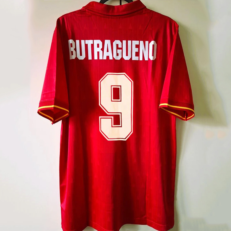 1990 Spain home retro jersey