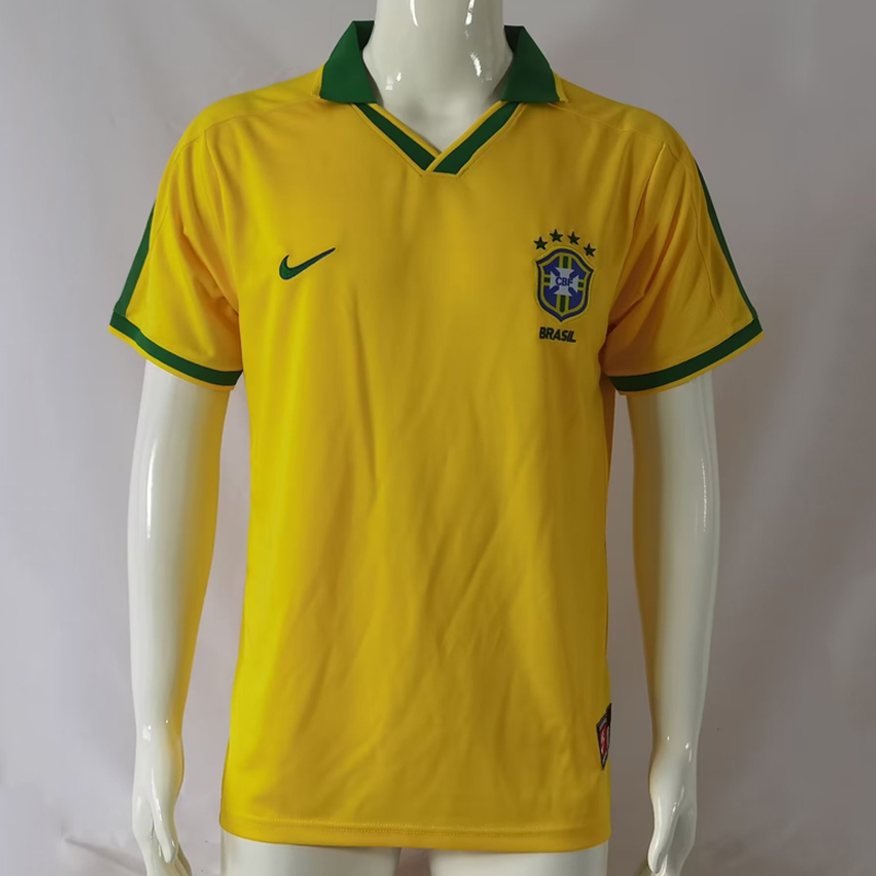1997 Brazil Home Retro Jersey