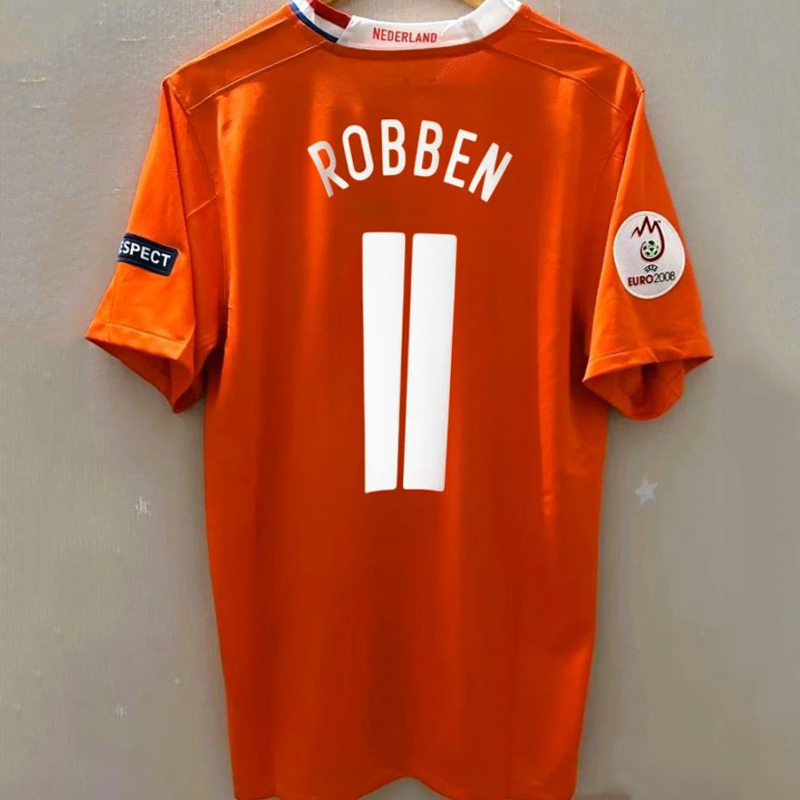 2008 Netherlands Home Retro Holland jersey