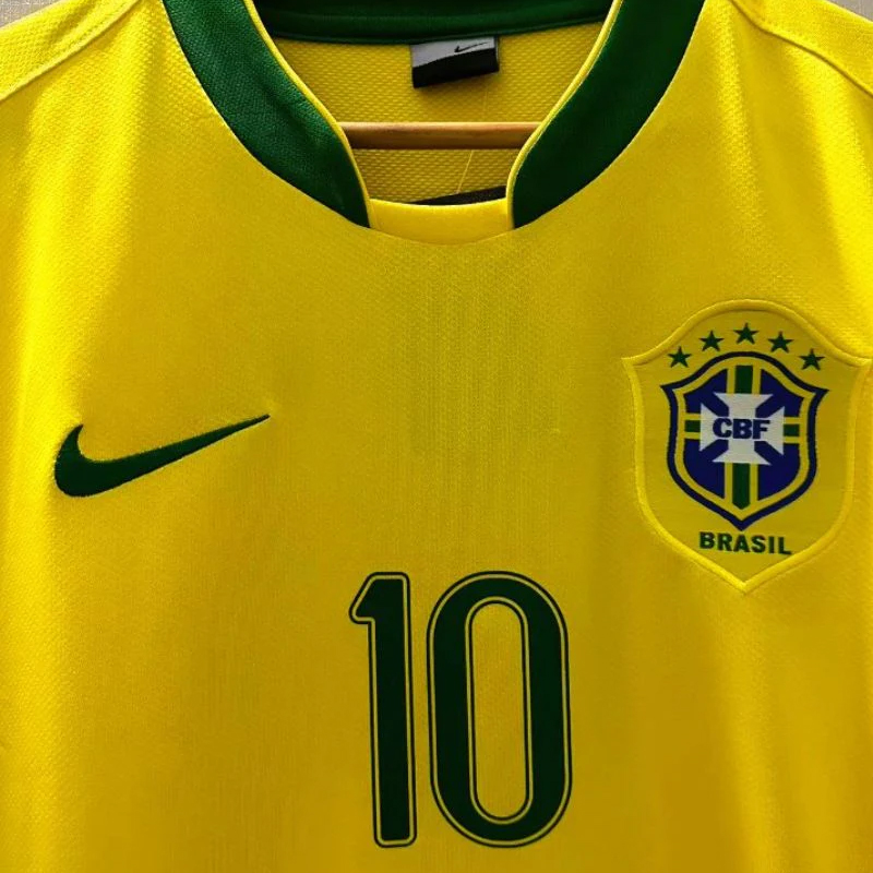 2006 Brazil Home Retro Jersey