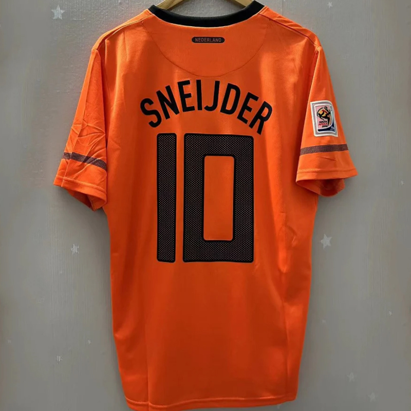 2010 Netherlands Home Retro Holland jersey