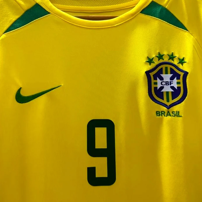 2002 Brazil Home Retro Jersey