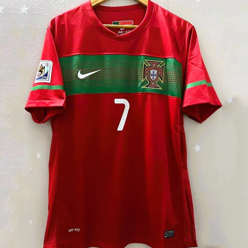 2010 Portugal Home Retro Jersey