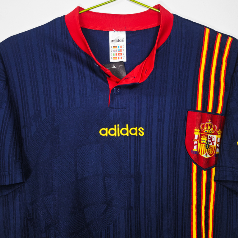 1996 Spain away retro jersey