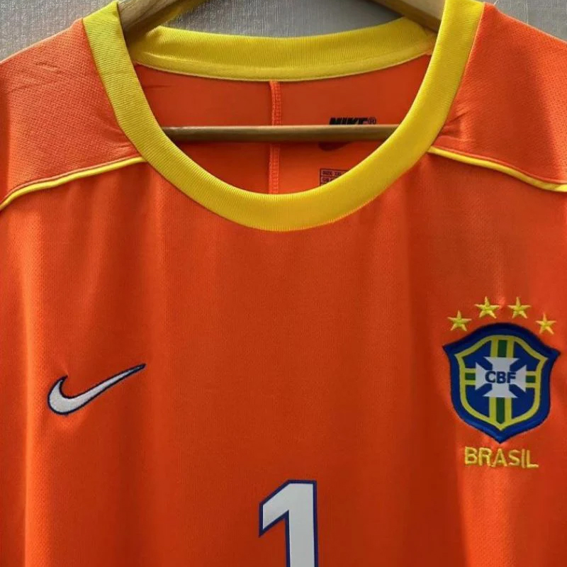 1998-1999 Brazil goalkeeper long-sleeved retro jersey