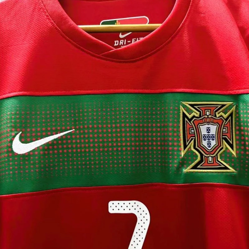 2010 Portugal Home Retro Jersey