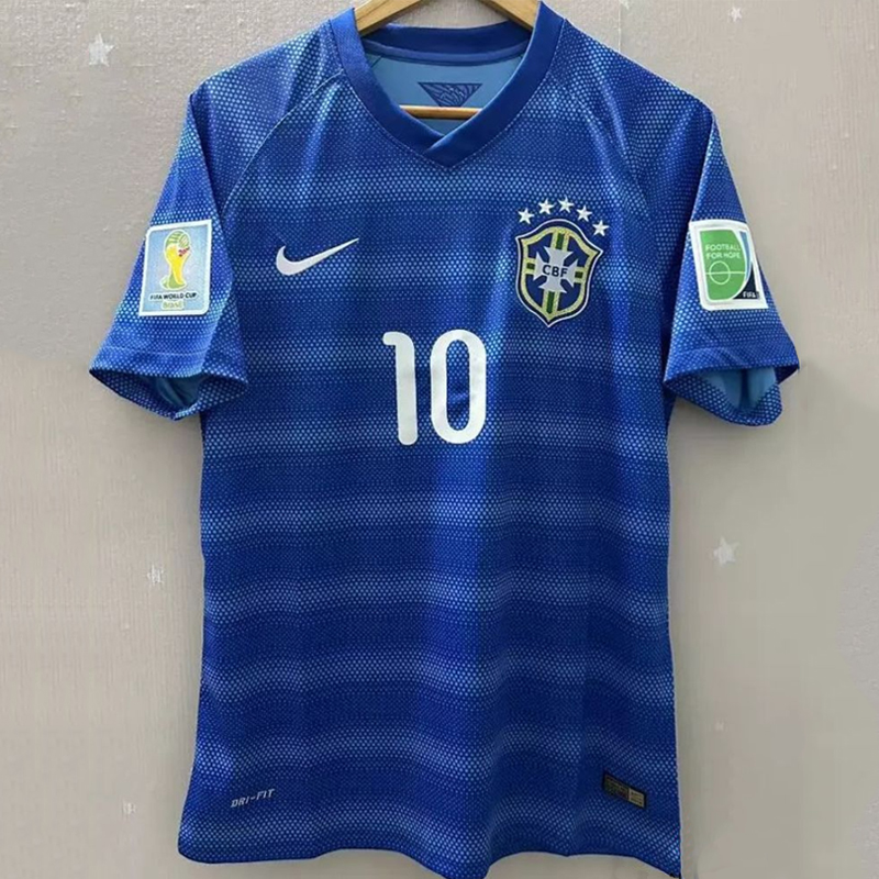 2014-2015 Brazil Away Retro Jersey