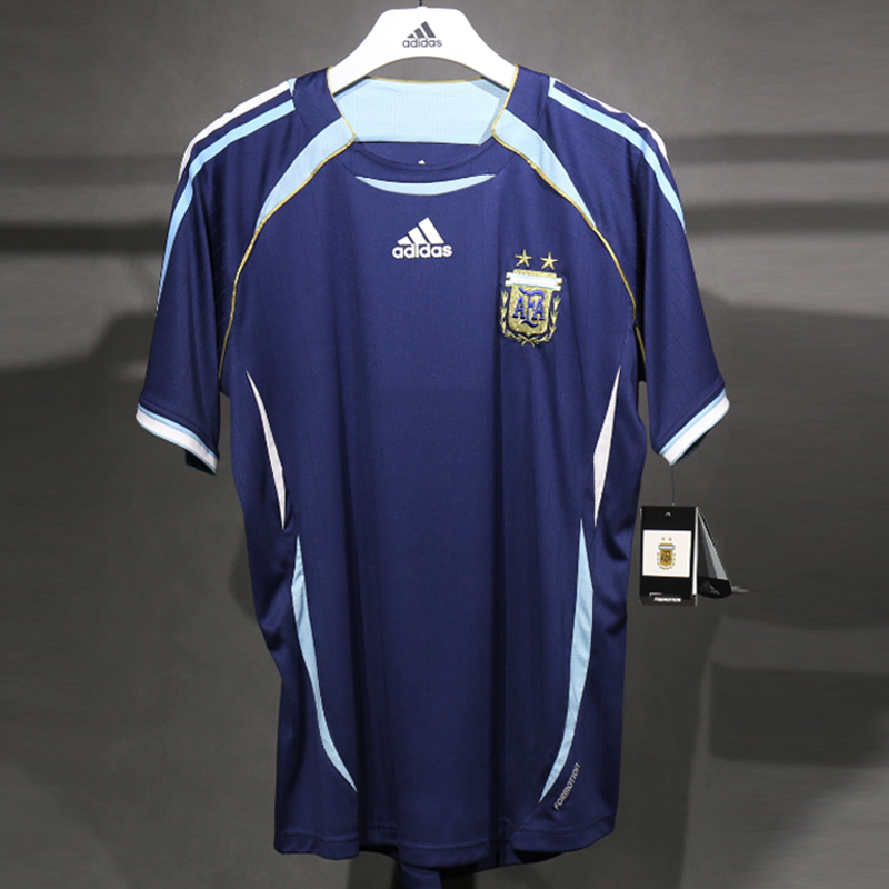 2006-2007 Argentina away retro jersey Player edition