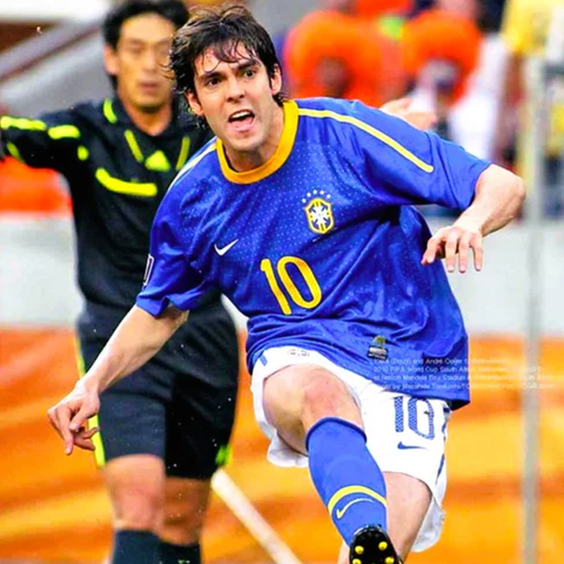 2010-2011 Brazil Away Retro Jersey