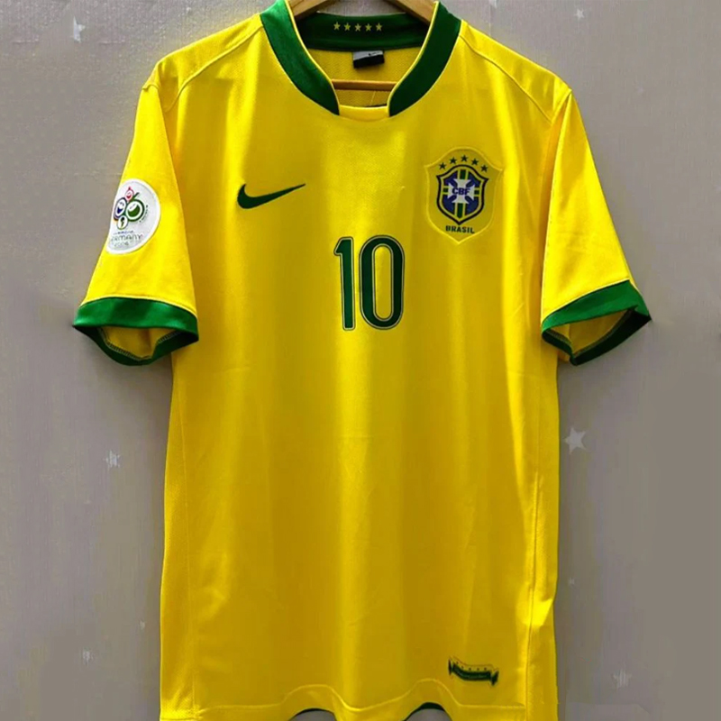 2006 Brazil Home Retro Jersey