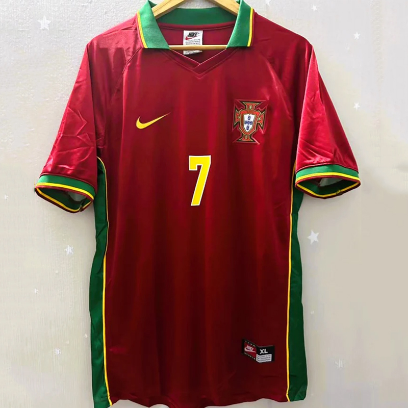1998 Portugal Home Retro Jersey