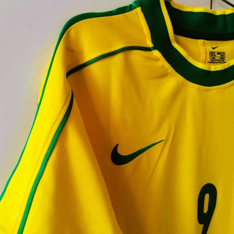 1998 Brazil Home Retro Jersey