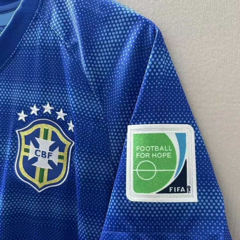 2014-2015 Brazil Away Retro Jersey
