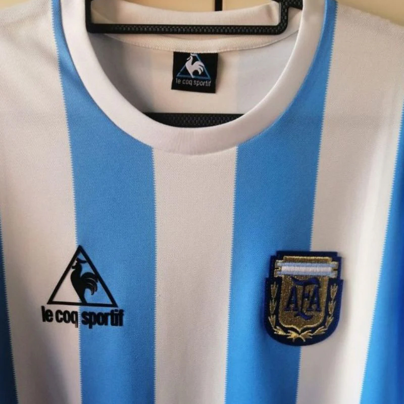 1986 Argentina home retro jersey