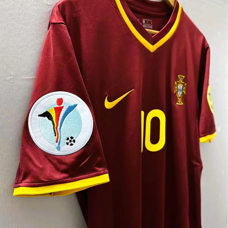 2000 Portugal Home Retro Jersey