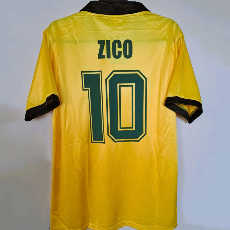 1988-1989 Brazil Home Retro Jersey