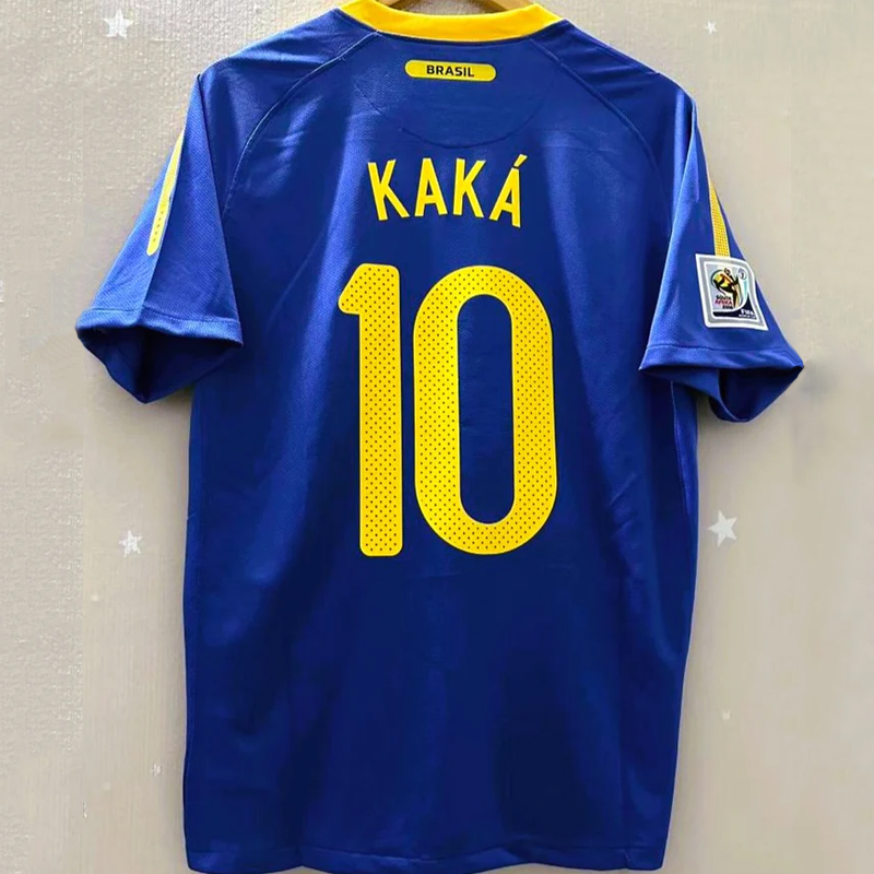 2010-2011 Brazil Away Retro Jersey