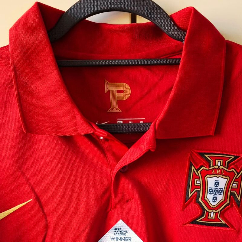 2020 Portugal Home Retro Jersey
