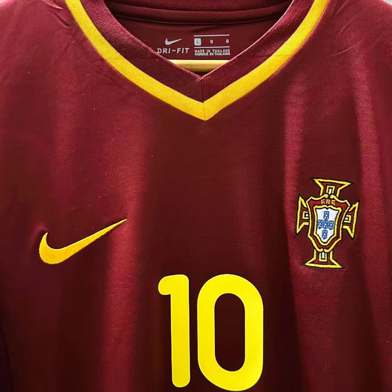 2000 Portugal Home Retro Jersey