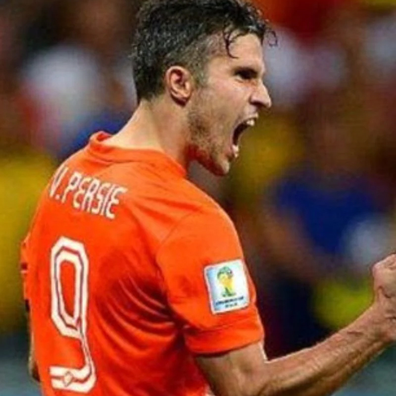 2014 Netherlands Home Retro Holland jersey